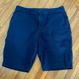 J Crew Rivington Navy Shorts